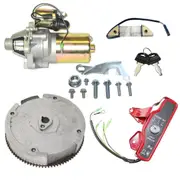 Electric Start Conversion Kit For Honda GX160 GX200 Starter Motor Flywheel etc