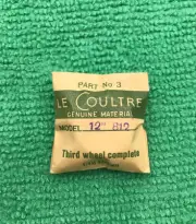 Jaeger LeCoultre Third Wheel Complete Cal. 12” 812 Part 210 3, NOS