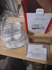Baby Chef Yogurt Maker Additive/BPA Free 4 Jars by FAO Schwartz New Open Box