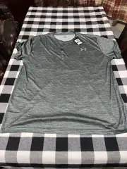 Mens Under Armour Shirt UA Tech Fade SS Size 2XL Loose XXL New