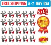 20Pcs Automatic Nipple Water Rabbit Feeder Drinking Trough Waterer Rabbit Rodent
