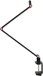 Tihebeyan Rotatable Mini Desktop Projector Stand with High Strength Clamp for Livingroom, Alloy Steel Load 4.4lb