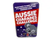 University Games Aussie Charade Challenge Card Game in Tin (UNI001726)