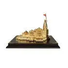 Ram Mandir Mementos Metal Temple Replica Sculpture Made Using 3D Print 22.86CM