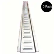 Set of 10 New 5' Horizontal E-Track Rail For Truck Trailer Cargo Van Utility