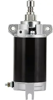 Replacement 9T Outboard Engine Starter Motor Compatible with T40 Motorcycle Boat Accessories