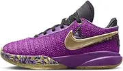 [Nike] Big Kid's Lebron XX SE Vivid Purple/Metallic Gold (FD0207 500)