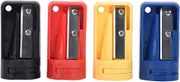 Carpenter Pencil Sharpener- 4 Pack Manual Pencil Sharpener for Flat Carpenter Pencils, Portable Pencil Sharpening Tool