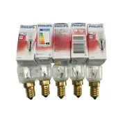 5x Technika Oven Lamp Light Bulb Globe|Suits: Technika B59FTI