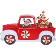 Cotton Candy - Xmas Santa Ute With Elves Figure from Tates Toyworld
