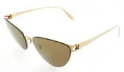 MYKITA EARTHA-F9-GOLD-GOLD-FLASH Sunglasses Sun Glasses F9_MMM_GD/F GOLD Authent