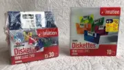 Imation 3.5" Floppy Diskettes - Rainbow - IBM Formatted 2 HD 1.44 Mb - 36 Total