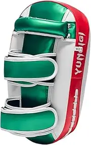 Oshhni Taekwondo Kick Pad Kickboxing Target Sparring Gear Adjustable Strap Punching Focus Pad Muay Thai Coaching Padded for Practice