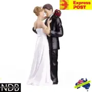 Tender Moment Bride and Groom Wedding Cake Topper PORCELAIN & FAST POST