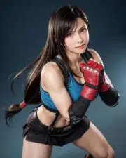Tifa Final Fantasy 7 Pin-Up Fan Art Print Poster Size A3 JAPAN 297×420mm 377