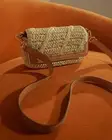 Mimco New Promenade Crossbody Natural Caramel Pouch bag handbag