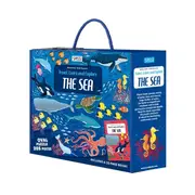 205pc Sassi Junior The Sea Educational Jigsaw Puzzle & Book Game Set Kids 6y+