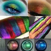 Eye Shadow Makeup Metallic Shine Shimmer Pigment Power Gel Glitter Eyeshadow