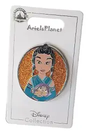 Disney Parks Princess Raya and Tuk Tuk Frame Portrait Pin