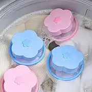 4Pcs Hair Catcher Washer Machine, Reusable Laundry Lint Catcher with Conical Mesh, Household Dog Cat Pet Hair Remover for Lint, Cotton Fibers, Pet Remover for Laundry
