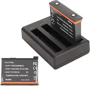 Insta 360 X3 Triple Battery Charger with LED Indicators for Action Camera, High Performance Lithium for Outdoor Air Enthusiasts, ABS Material