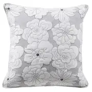 Bianca Leona 65x65cm Polyester Square European Pillowcase/Cushion Cover White