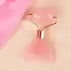 Multifunctional Rose Quartz Crystal Face Body Gua Sha Board Massage Roller Tool