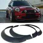 4.5" Flexible Fender Flares Extra Wide Wheel Arches Body Kits For Mini Cooper