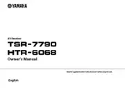 Yamaha TSR-7790 HTR-6068 Receiver Owners Manual