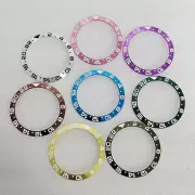 38mm*30.5mm Watch Bezel Insert for 40MM GMT Watch Parts Aluminum-Magnesium