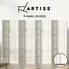 Artiss 8 Panel Room Divider Screen Partition Privacy Wood Stand Nova White