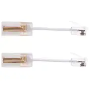 2 Pcs Landline Detanglers Modem Cable Phones