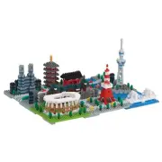 Nanoblock City Series Tokyo 1280 pcs NB-040 Kawada NEW Japan Import