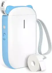 CLABEL Label Maker Machine with Tape 520B, Label Printer, Portable and Compact