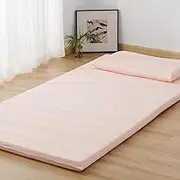 Kumori Futon Cover, Single, Washed, Peach Skin Treatment, Soft to The Touch, Washable, Sweat Absorbent, Quick Drying, Fashionable, Japanese Style, Fully Opened, Zippered, Bed Futon Cover, 41.3 x 84.6