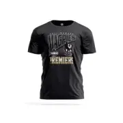 Collingwood Magpies AFL 2023 Premiers Mens Flag Tee by Sporting House