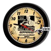 Shoe Store Repair Salesman Personalized Sign Wall Clock
