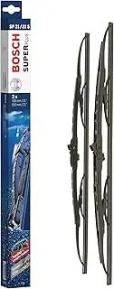 Bosch Wiper Blade Super Plus Spoiler SP21/21S, Length: 530mm/530mm − Set of Front Wiper Blades
