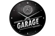 Mercedes Benz Garage Old School Retro Wall Clock Man Cave