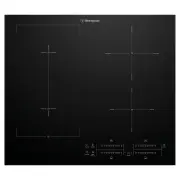 Westinghouse 60cm 4 Zone Induction Cooktop with BoilProtect WHI645BE