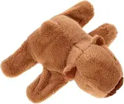 Kisangel Cute Capybara Plush Slap Bracelet Adorable Wrist Band for Party Favors Jungle Themes Birthdays Comfortable Lightweight