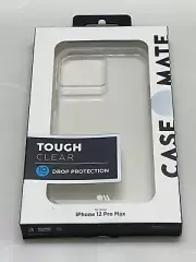 New Case Mate iPhone 12 Pro Max Tough Clear Case Cover 10 Ft Drop Protection