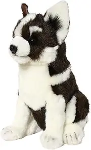 Hansa BH8185 Headcover Gray Hansa Fairway Wood Plush Animal Husky