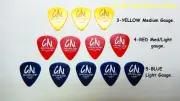 Dunlop Guitar Picks, 12 picks assorted Gauges