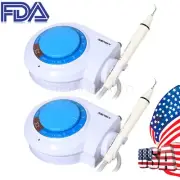 2X Dental Ultrasonic Scaler compatible with EMS Cavitron Tips Handpiece E2+
