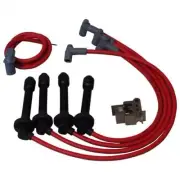 MSD 35359 Super Conductor Spark Plug Wire Set for 92-00 Honda Civic 1.6L, Red