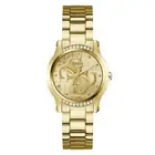 Guess Ladies Watch Wristwatch Gt Annette GW0861L2 Stainless Steel Gold
