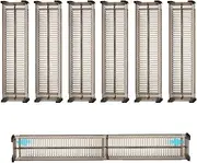 Drawer Dividers,8 Pack Adjustable Drawer Dividers Expandable 10.8-20 In,Drawer Divider Free-Form Organizer,Plastic Drawer Dividers For Kitchen,Clothing,Utensils,Office Storage