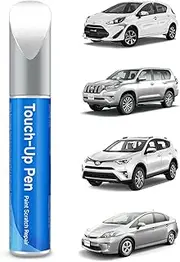 RSACET White Pearl Crystal O7O Touch Up Paint Compatible with Toyota Exact Match Touch Up Paint Car Scratch Repair