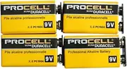 [DURACELL] PROCELL Duracell Puroseru 9V battery effector / musical instrument for an alkaline battery, set of 4 DP-9V-4pcs